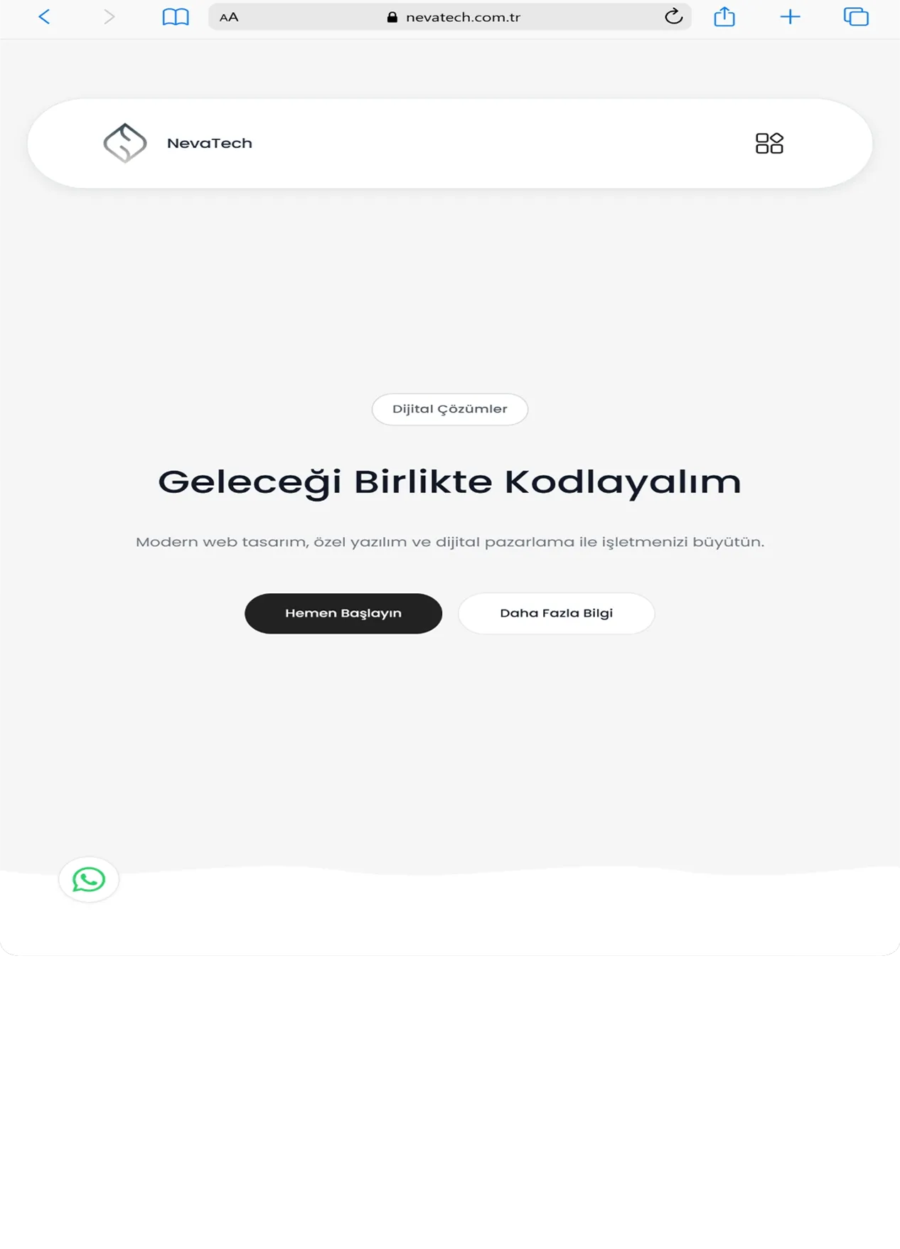 Tablet Görünümü