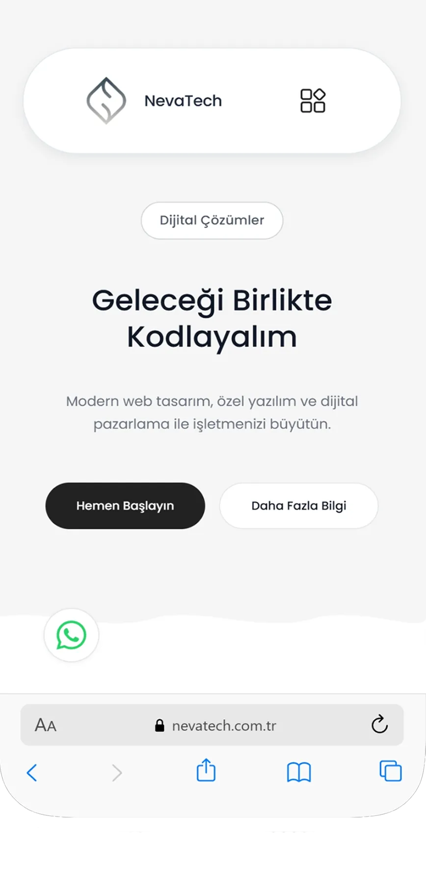 Telefon Görünümü